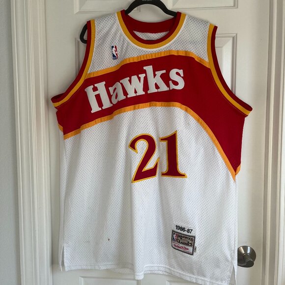 Throwback Dominique Wilkins Jersey - Picture 1 of 5